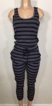 New. Bobi Los Angeles stripe jumpsuit. Medium. Retails $99