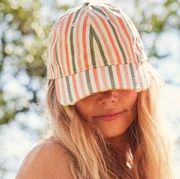 Striped Baseball Hat