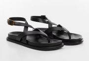 Leather strap sandals casual classic style summer comfy beach everyday