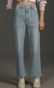 NWT MOTHER Denim The Patch Rambler Ankle Jeans in Norway Dude Size 26