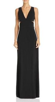 Laundry by Shelli Segal Plunging Cutout Gown