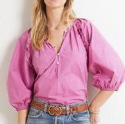 Cleobella Jess Blouse in Azalea