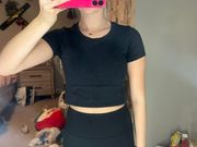 Black Crop Top