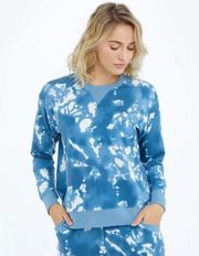 Summersalt Tie-Dye French Terry crew neck sweatshirt