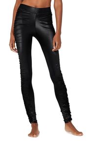 Alo Yoga High Waist Cinched Legging Black Shine