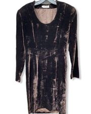 Vintage Giorgio Armani le Collezioni Velvet Dress