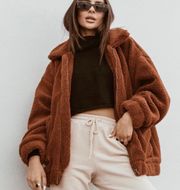 Rust Teddy Coat