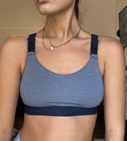 Blue Sports Bra