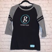 🇺🇸 Garth Brooks G World Tour Black Tee Shirt