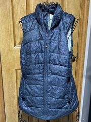 Green Tea Quilted Puffer Vest​