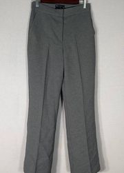 ASOS DESIGN Ultimate Straight Leg Pants Charcoal Gray Women's Size 2 NWOT