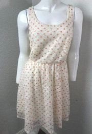 Jella Couture Dress Big Bow Polka Dot Medium USA