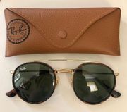 Rayban Round Double Bridge 51mm 