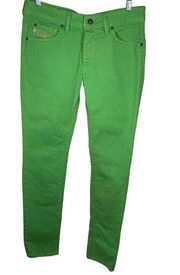 Y2K  Floy Jeans Sample Green Womens Size 28 From 2008 Collection