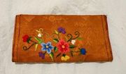 Vintage Embroidered Clutch/Wallet