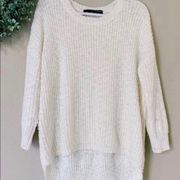 POL Oversized ivory cozy sweater