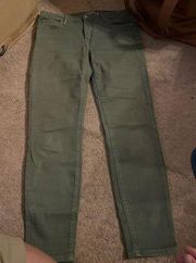 Just USA green jeans 30