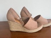 Barely Worn Tan Wedges