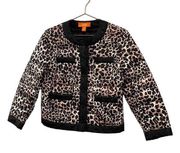 Joe Fresh Reversible cheetah jacket Size XS