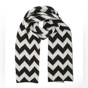 Black and White Scarf