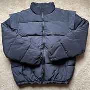 weworewhat snap off sleeve puffer jacket