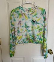 Victoria's Secret VS PINK Tie Dye Long Sleeved Top