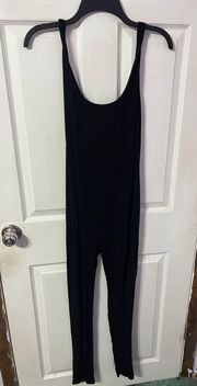 black jumpsuit