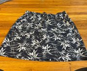 xl blue white skort drawstring Size Medium