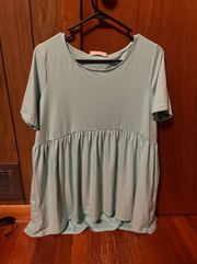 Blushed Short Sleeve Top