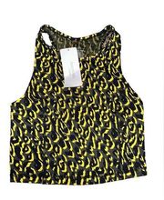 Sweaty Betty London Size Small Flatter Me Gym Cropped Top Vest Tank NWT