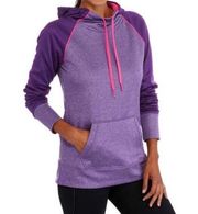Danskin Now purple pink tech fleece hoodie M 8-10