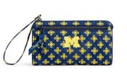 NEW Michigan Wolverines Vera Bradley Front Zip Wristlet Womens Wallets -Sold Out