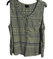 Zenobia Sleeveless Blouse 