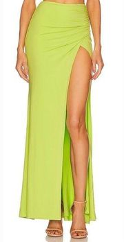 Michael Costello x REVOLVE Zendaya Skirt in Bright Green