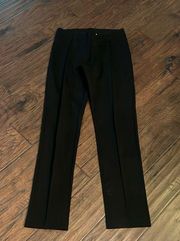 Lilly Pulitzer Seamed Black Pants Wide Elastic waist small
