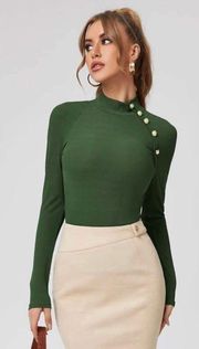 Turtleneck Long Sleeve Top