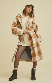 Free people Penelope Wool Coat Size M