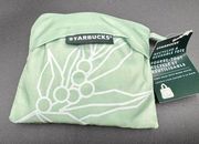 NEW STARBUCKS REUSABLE TOTE AVOCADO GREEN