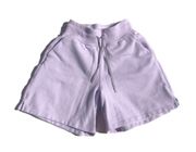 Lululemon Lavender All Yours High Rise Elastic Pull On Athletic Shorts