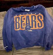 Mitchell and Ness Chicago Bears Crewneck Size Small
