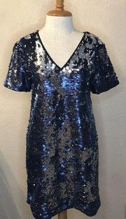 NEW 1. State sequin v neck dress nwt