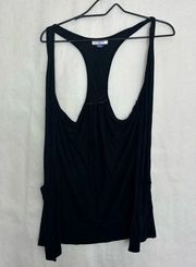 5/$25 Anchor blue black jersey vest small