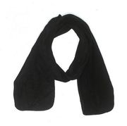 Black Microfleece Circle Loop  Scarf