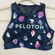 Peloton Women's Wear It With Heart  Asteroid Sports Bra Blue Size XS