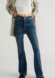 Free People We The Free Serafin mid rise slim bootcut jeans