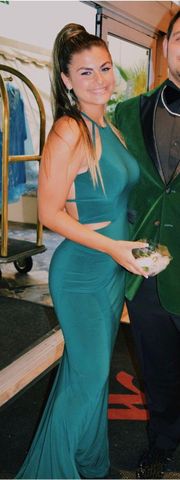 Forrest Green Prom Dress