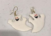 Retro Plastic Halloween Ghost Earrings Item K # 972