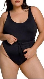 Good American Black One Piece Swim Suit US Size 3X