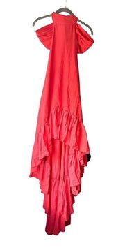 Anthropologie Erika Peña High-Low Halter Dress NWT Cotton L/XL
