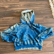 Cotton Citizen Blue Distressed Hoodie